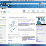 Firefox wearing the OpenSolaris Persona